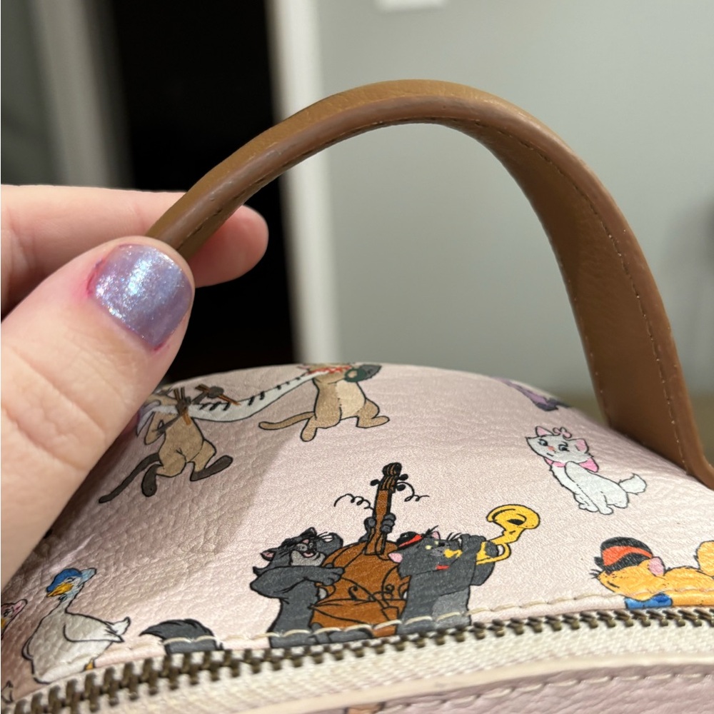 Loungefly Disney Aristocats All-Over Print Mini Backpack - Picture 11 of 11